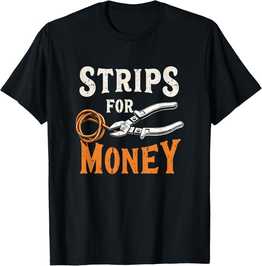Electrician's Funny Strips For Money 0CEI2N