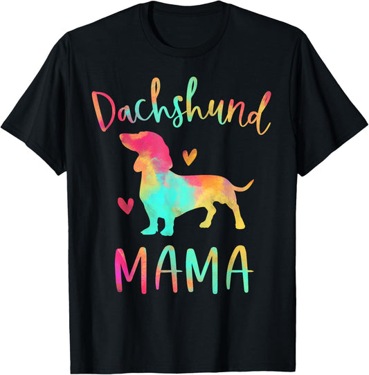 Dachshund Mama Colorful Doxie Gifts Dog Mom