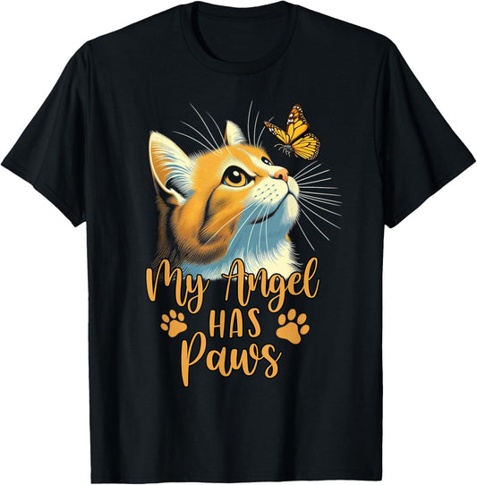 Cat Memorial Remembrance My Angel Has Paws Cat Mom