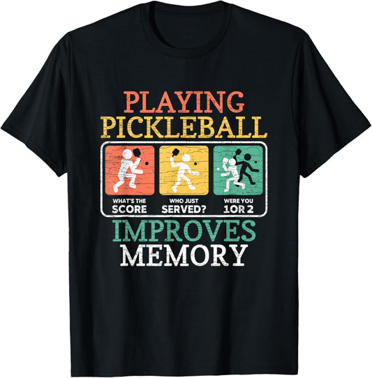 Playing Pickleball Improves Memory Pickleball