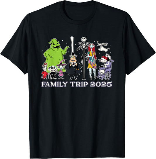 Disney The Nightmare Before Christmas Stars Family Trip 2025