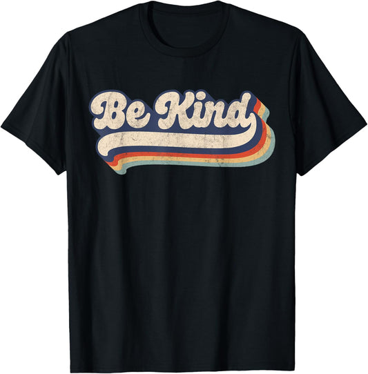 Be Kind Women Positive Inspirational Kindness Retro Vintage