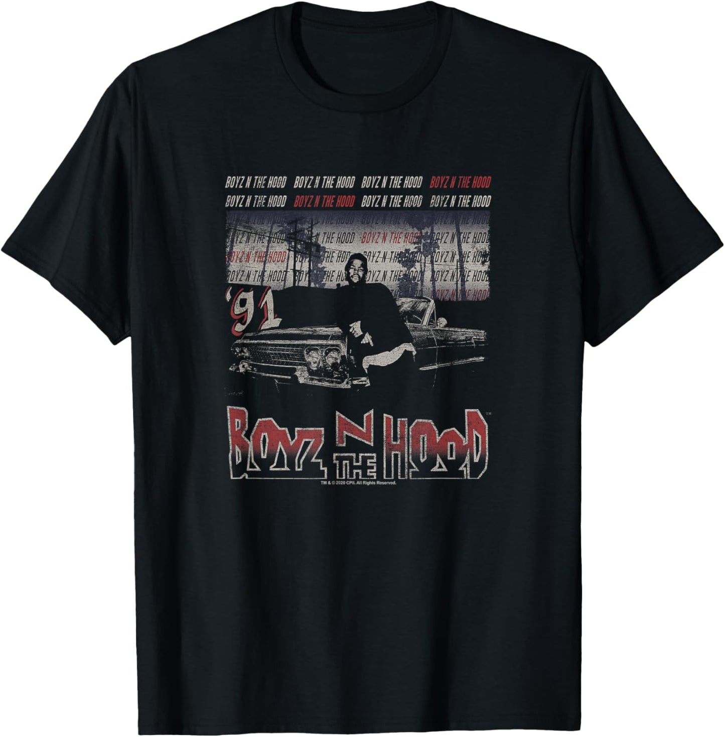 Boyz N The Hood Ice Cube and Car '91 Photo