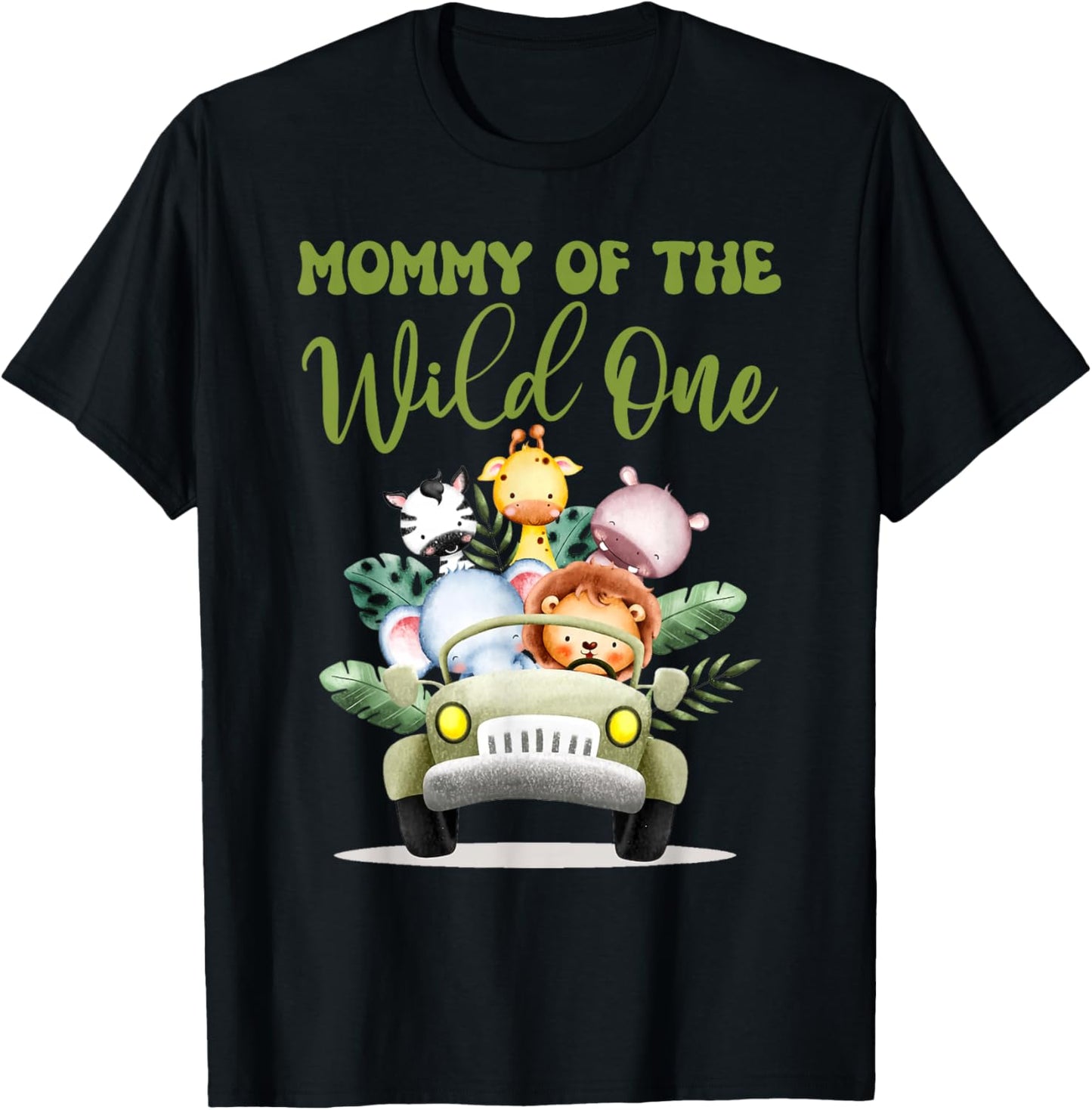 Mommy Of The Wild One 1st Birthday Safari Family Matching