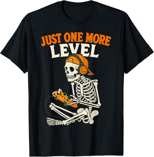 Funny Video Game Halloween Skeleton Gamer Costume Men Boys