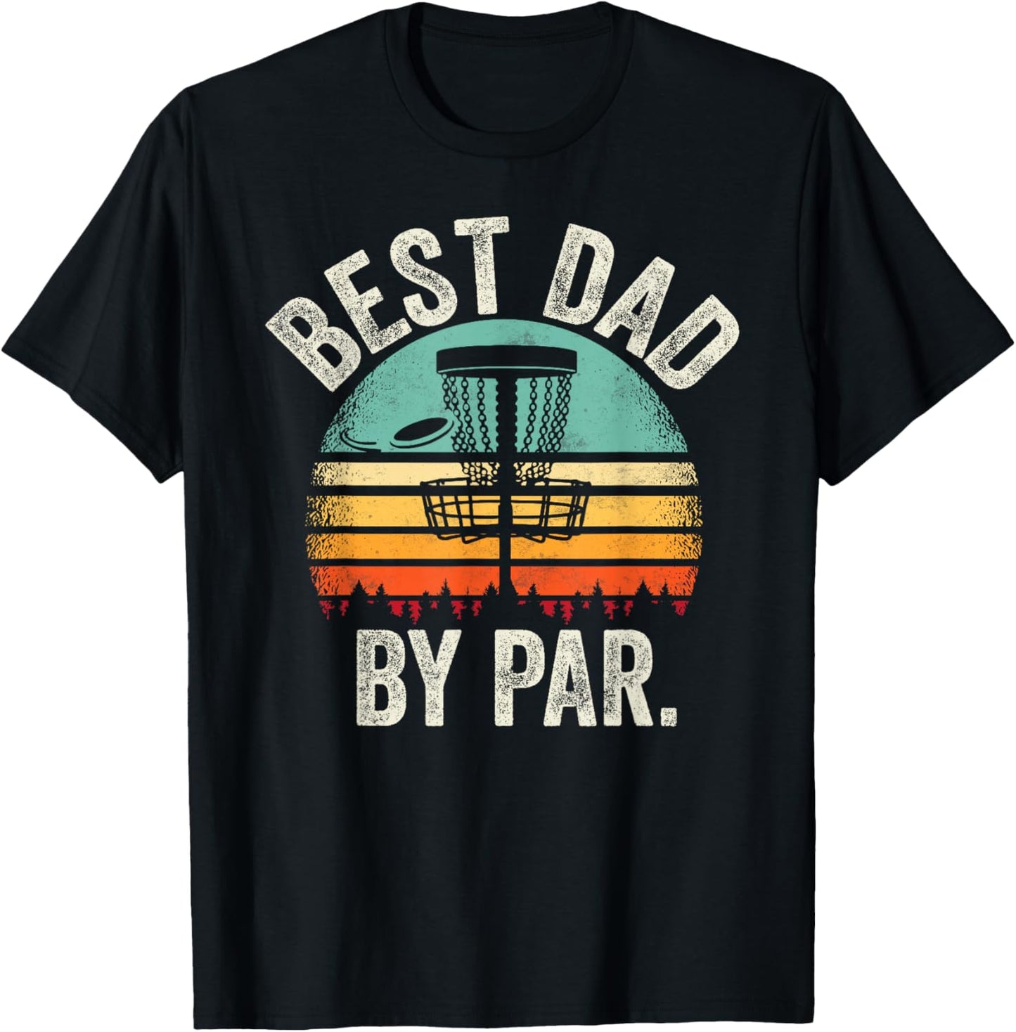 Vintage Disc Golf Dad   Best Dad By Par Disk Golf