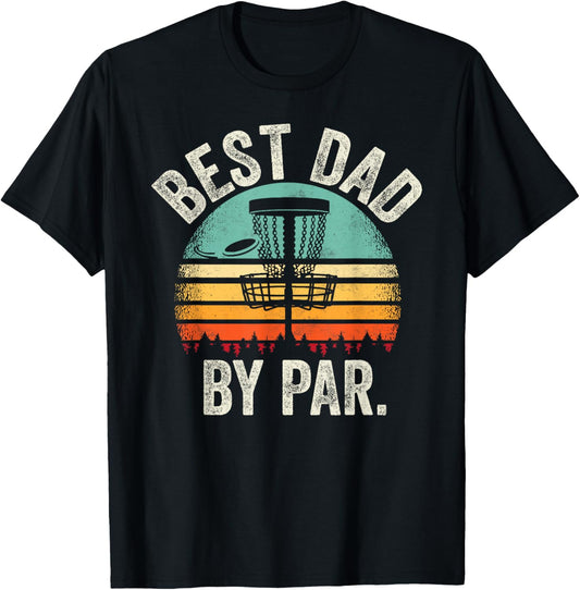 Vintage Disc Golf Dad   Best Dad By Par Disk Golf