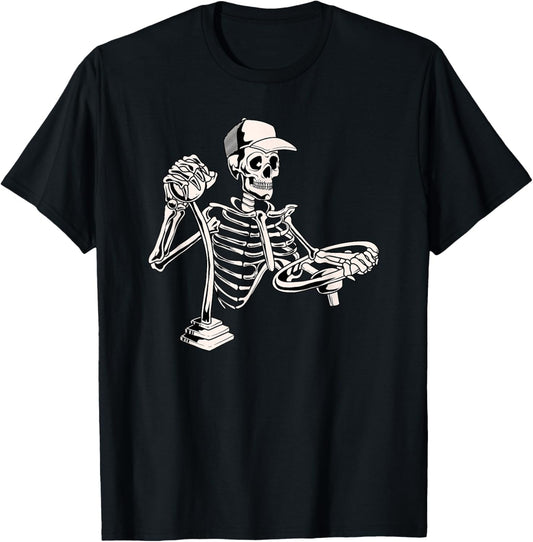 Skeleton Truck Driver   Funny Big Trucking Trucker
