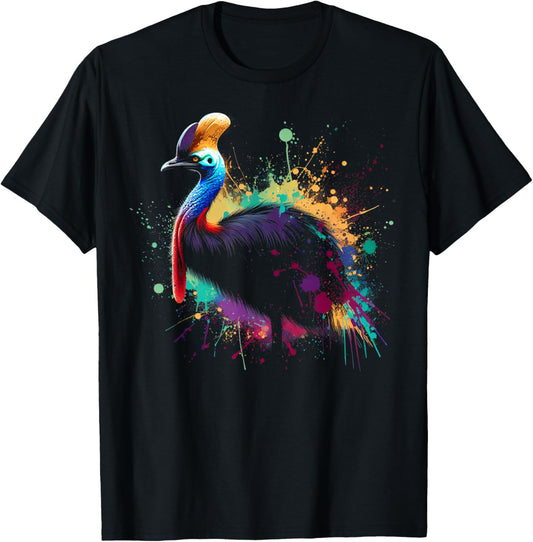 Cassowary Minimalist and Vibrant Style Christmas