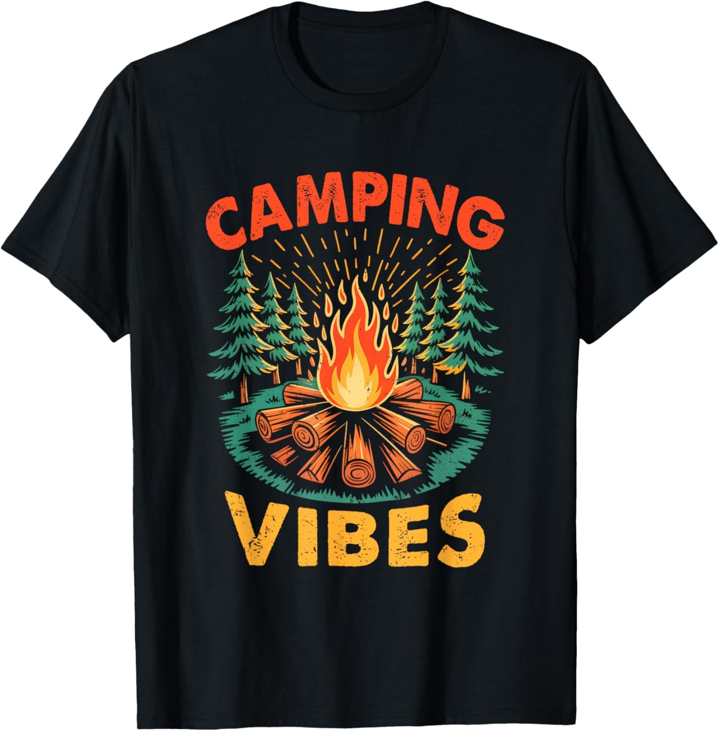 Camping Vibes Nature Lover Camper Camping Day Men Women