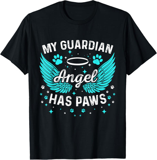 Dog Or Cat My Guardian Angel Has Paws Pet Memorial