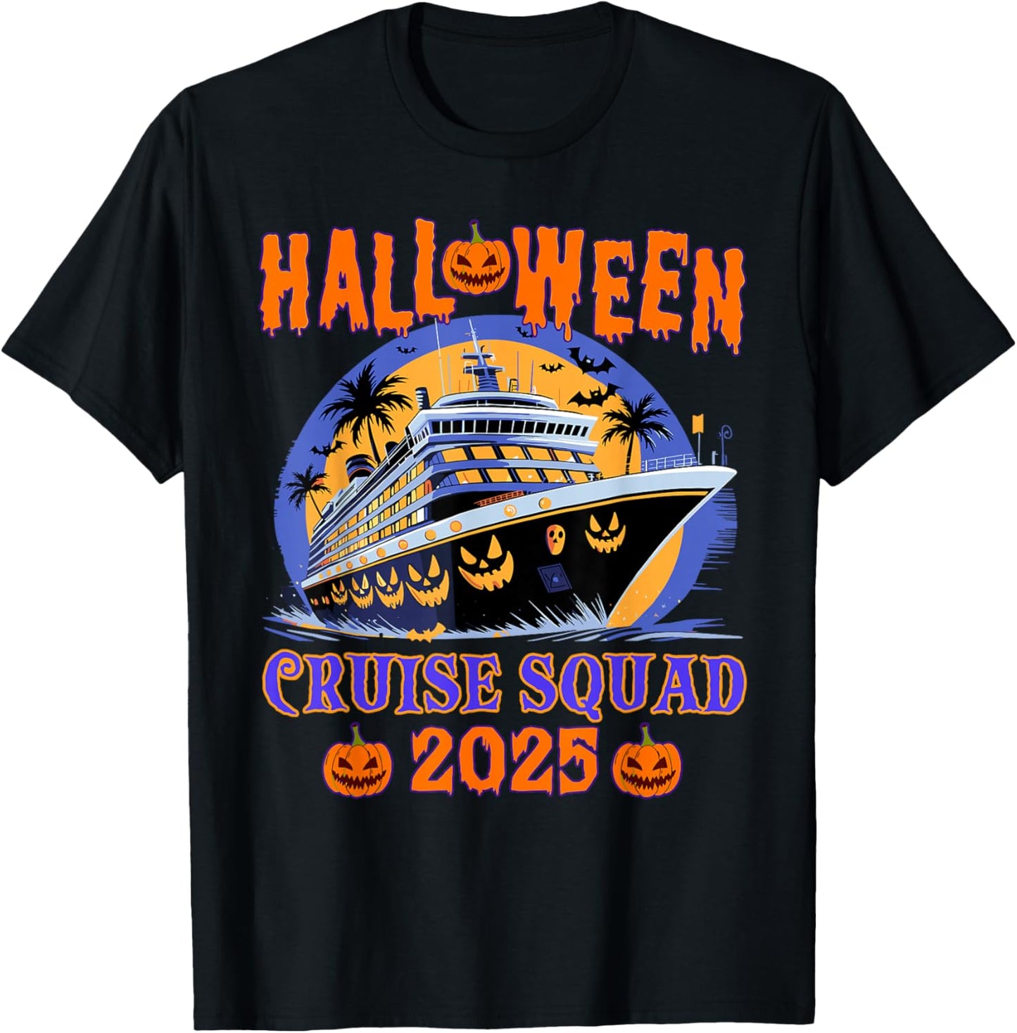 Halloween Cruise Squad 2025 Spooky Pumpkin Cruise Vacation
