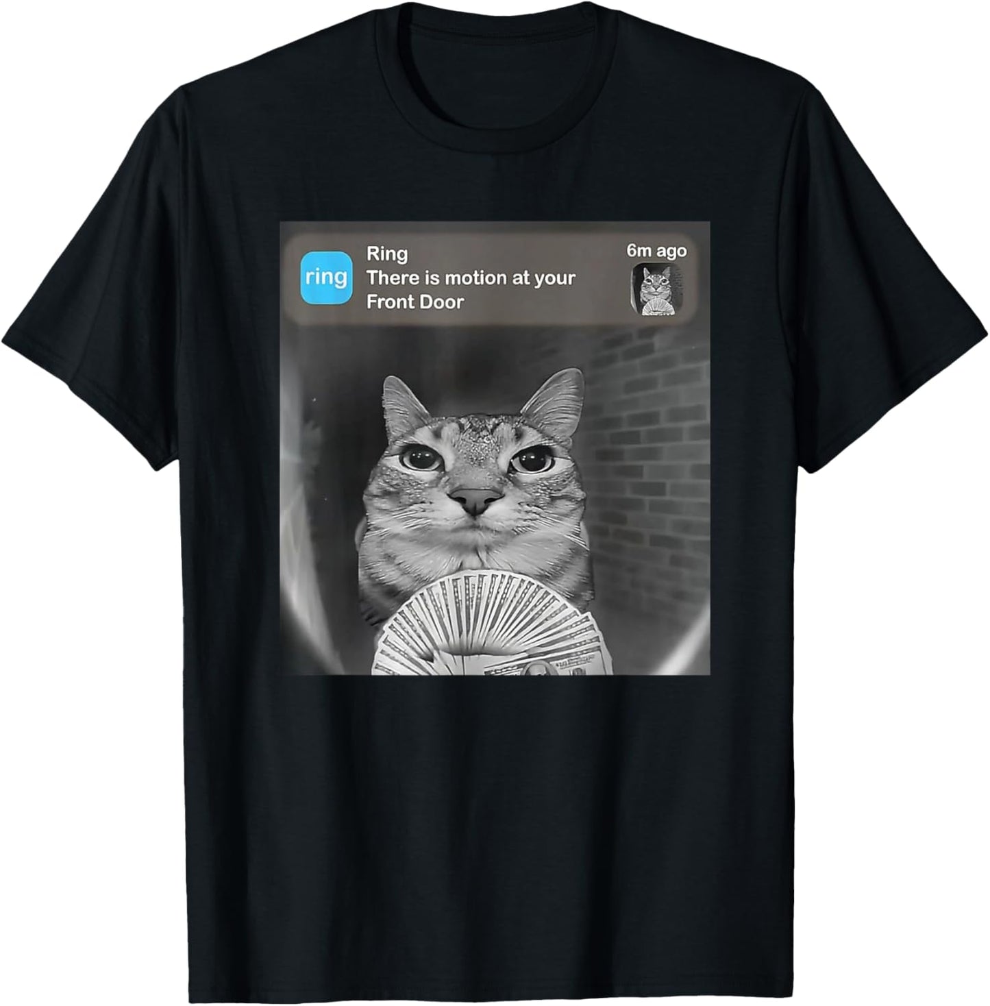 Funny Cat Meme Money Doorbell Joke