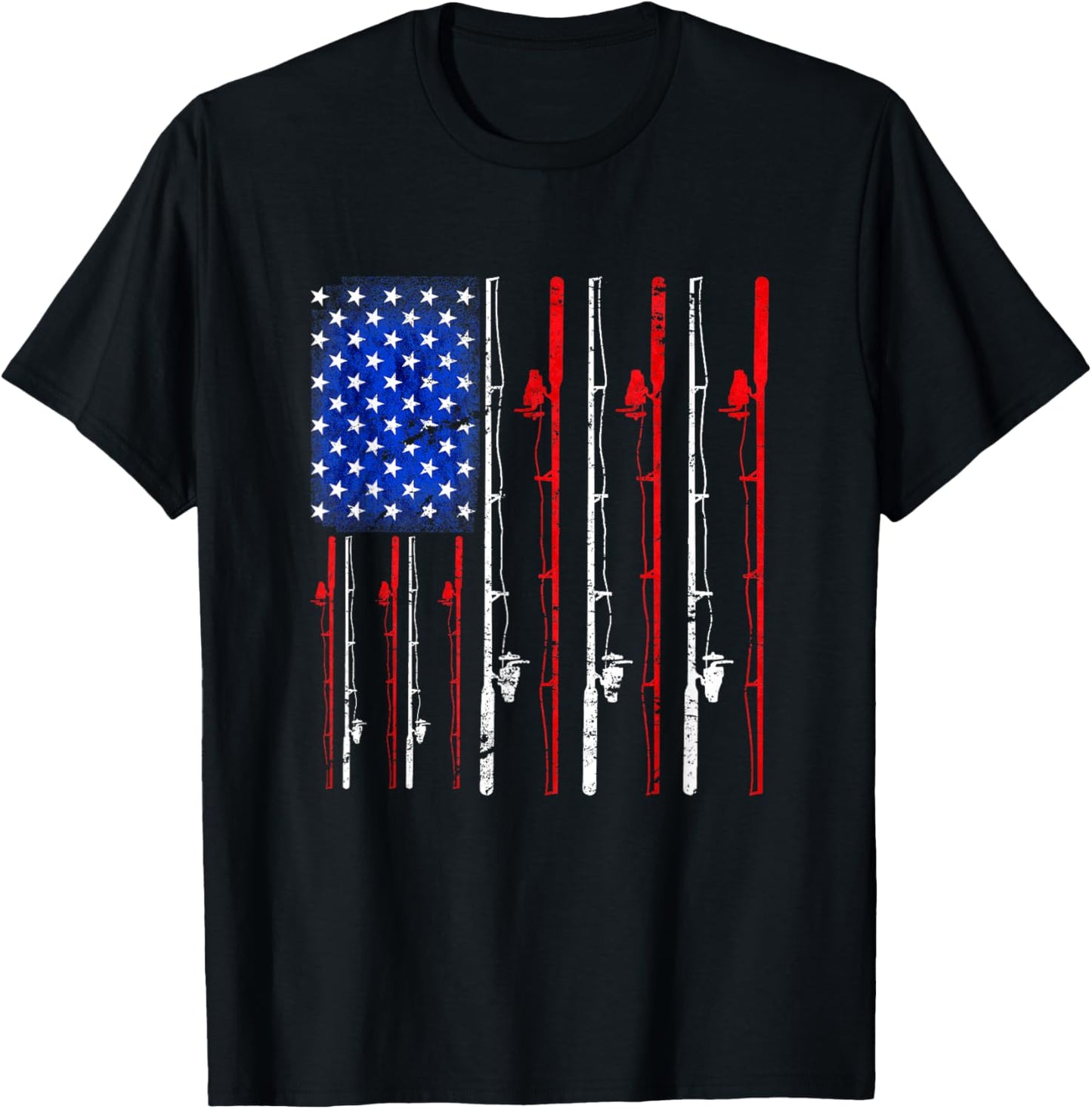 Fishing Shirt American Flag Shirt Fishing Women Girls Kids Men