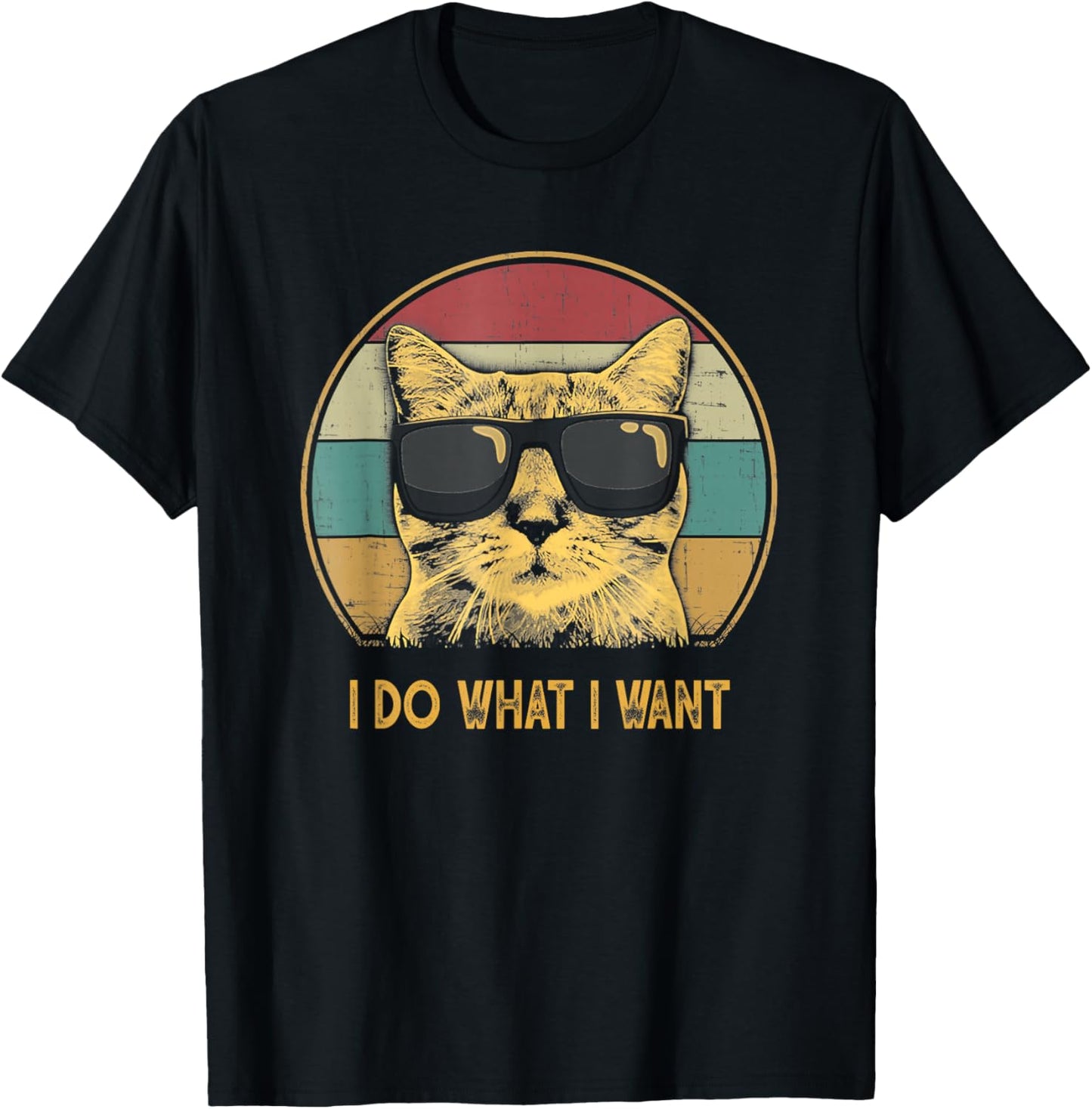 Retro I do what I want cat funny cat lover