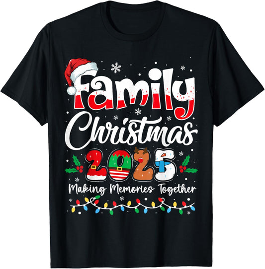 Family Christmas 2025 Matching Outfit Xmas Squad Santa