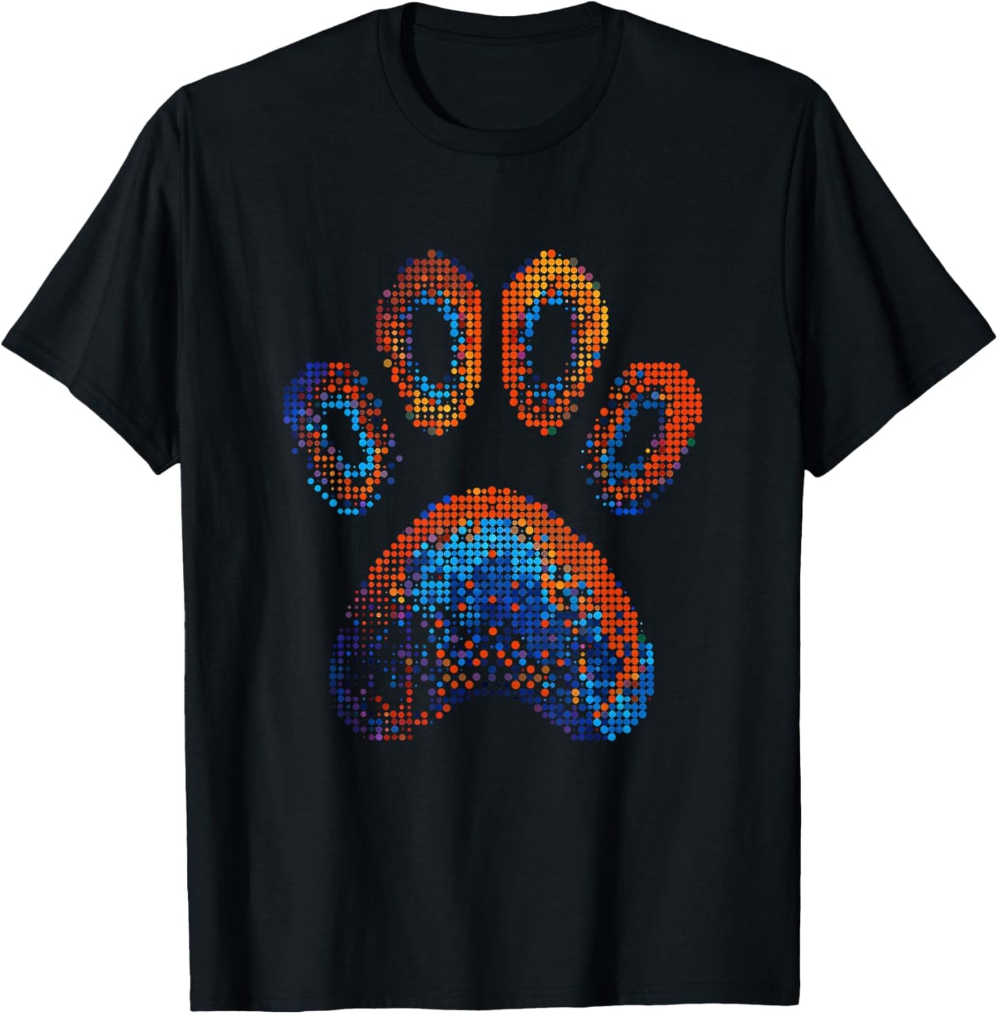 Dotted Paw Print