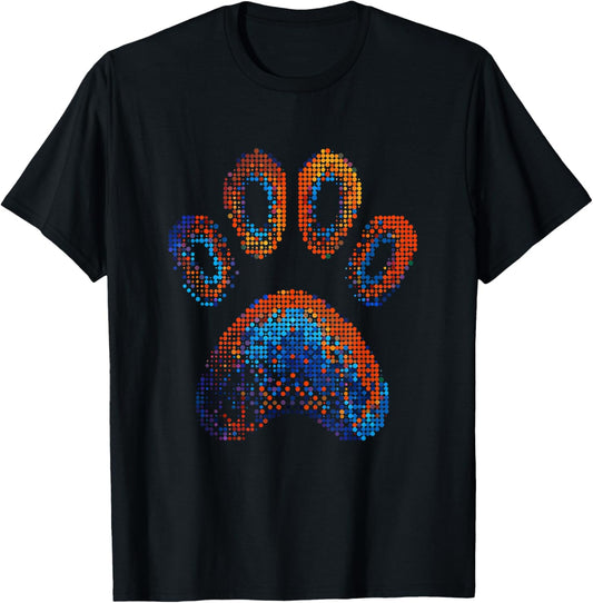 Dotted Paw Print