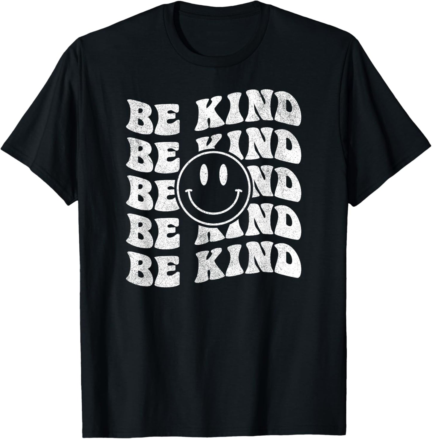 Be Kind Retro Happy Face \u2013 Vintage Positivity