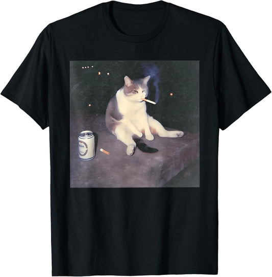 Funny Smoking Cat Meme