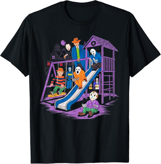 Horror Clubhouse In Park Halloween 2025 Costume Present