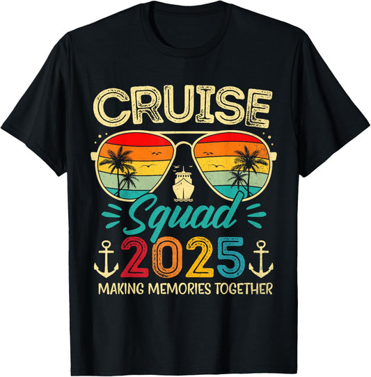 Cruise Squad 2025 Family Group Matching Summer Vacation