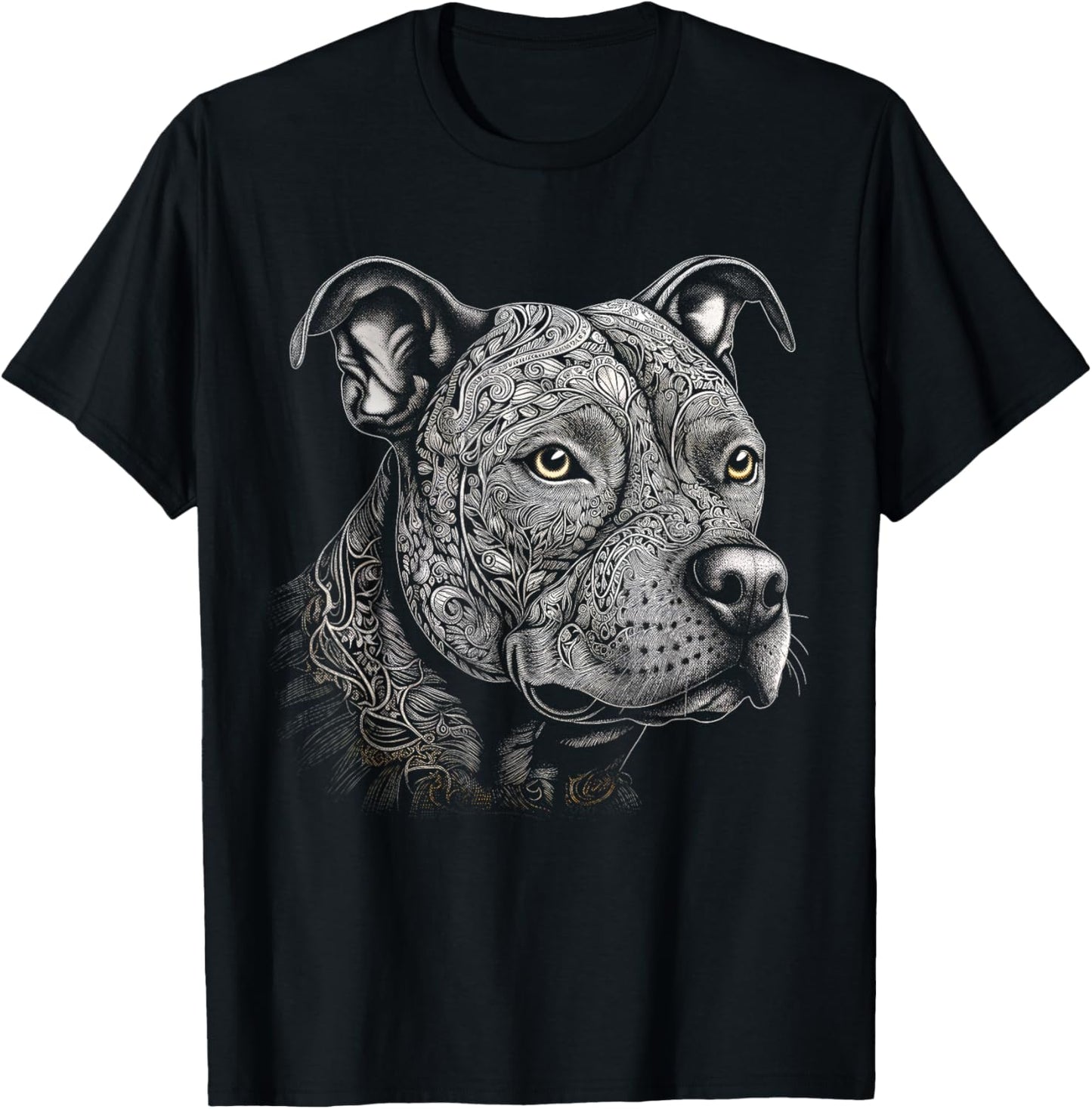 Pit Bull Mom Dog Lover Mandala Artistic Pitbull Owner Women