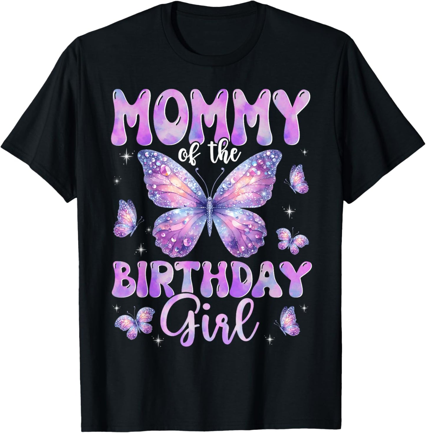 Mommy Of The Birthday Girl Butterfly Family Matching