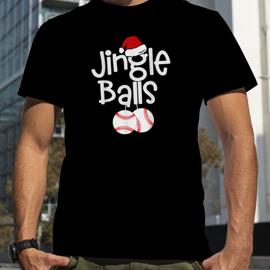 Jingle Balls Tinsel Tits Matching Couple Chestnuts Baseball T Shirt B0BM9VJLG2