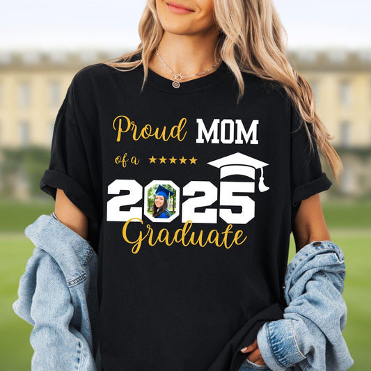 Proud Family Tshirts, Group 2025 Grad Tees, Senior 2025 Graduate Family Tee, Custom Graduation Shirt, Custom Gift for Senior Graduate