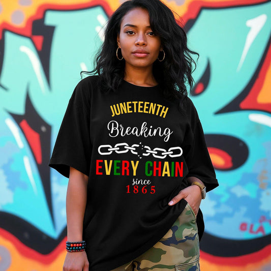 Juneteenth Breaking Every Chain Since 1865 Shirt, Juneteenth Shirt, Black History Shirt, Black Lives Matter Shirt, Juneteenth 1865 Shirt