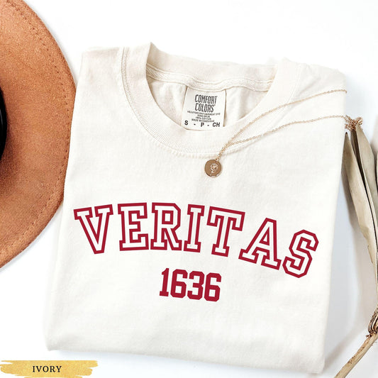Comfort Colors® Veritas Shirt, Support Harvard Resistance Shirt, Protect Higher Education Academic Independence Shirt, Anti Trump Shirt
